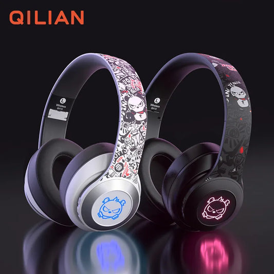 Wireless Noise Cancelling Over-Ear Headphones - Fashion Style & Different Color